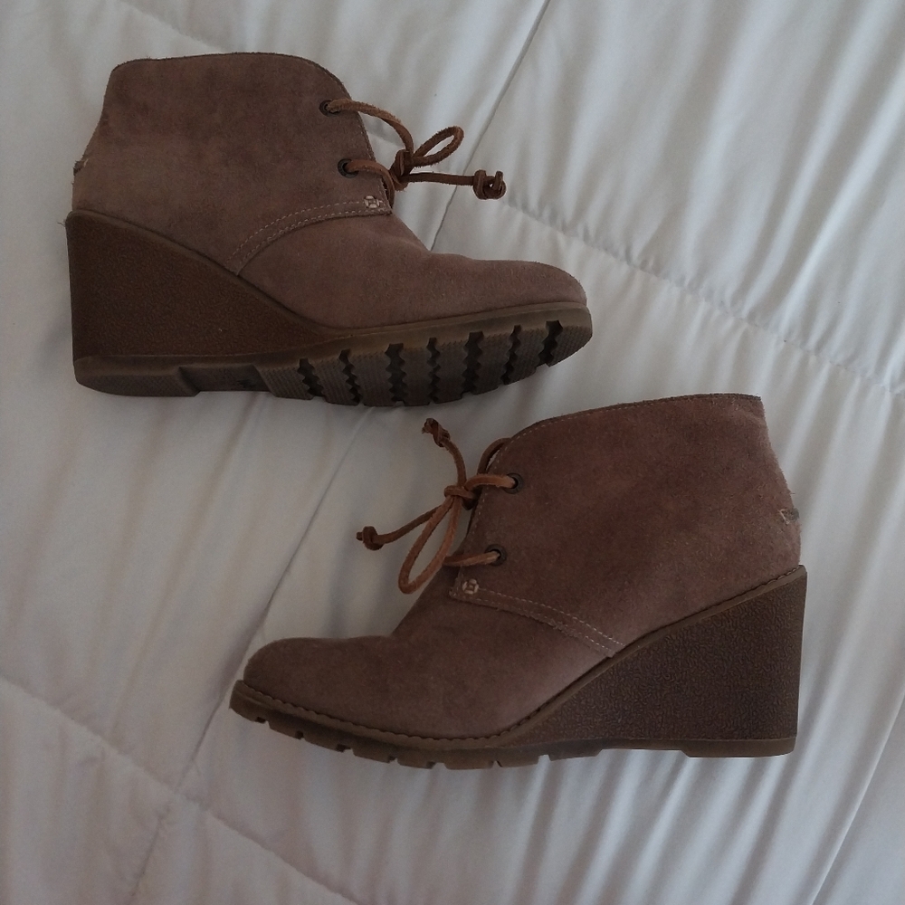 Sperry Topsider Wedge Booties